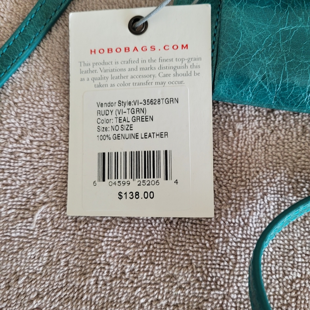 HOBO crossbody bag - turquoise